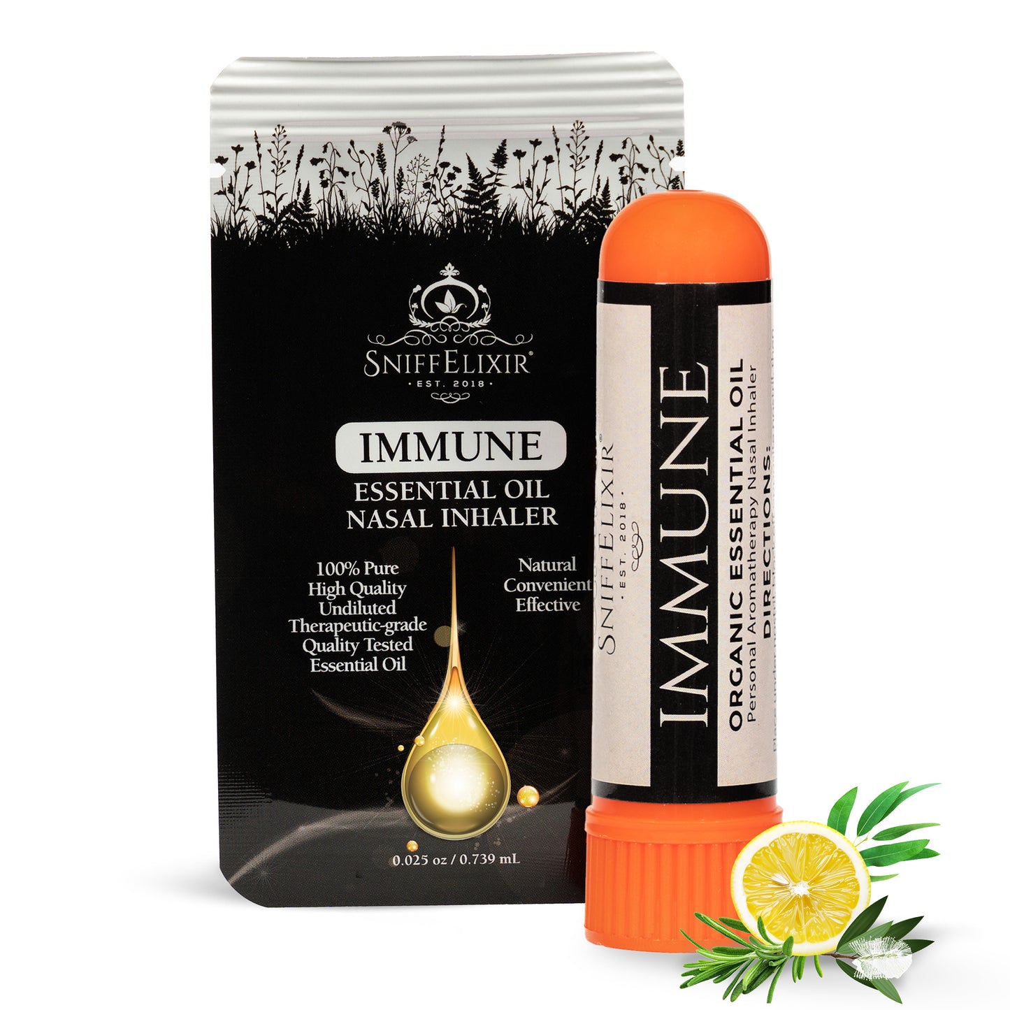 Immune Aromatherapy Inhaler Nasal Stick