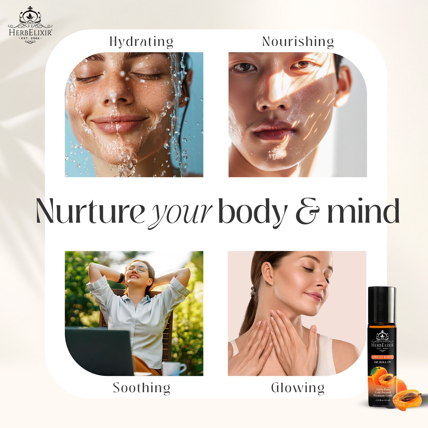 Apricot Kernel Facial Oil Roll On