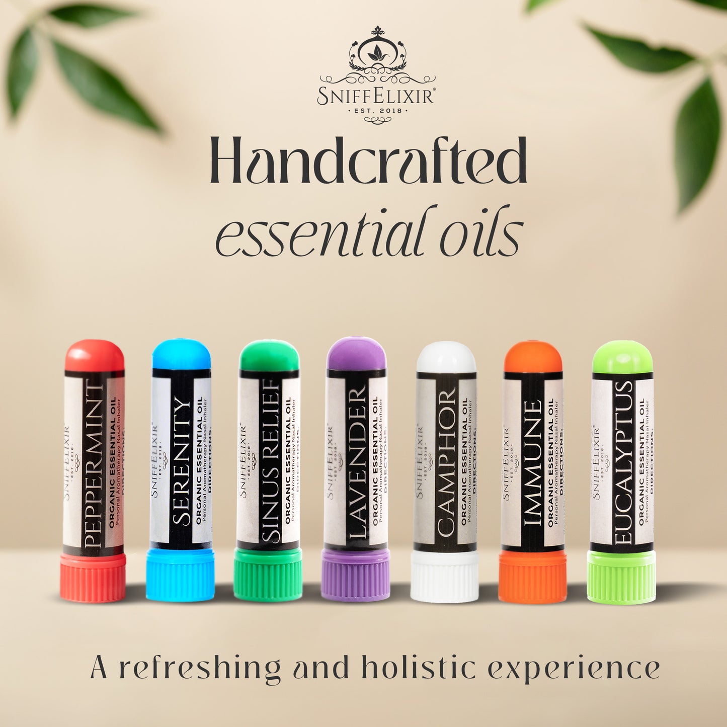 Lavender Aromatherapy Inhaler Nasal Stick